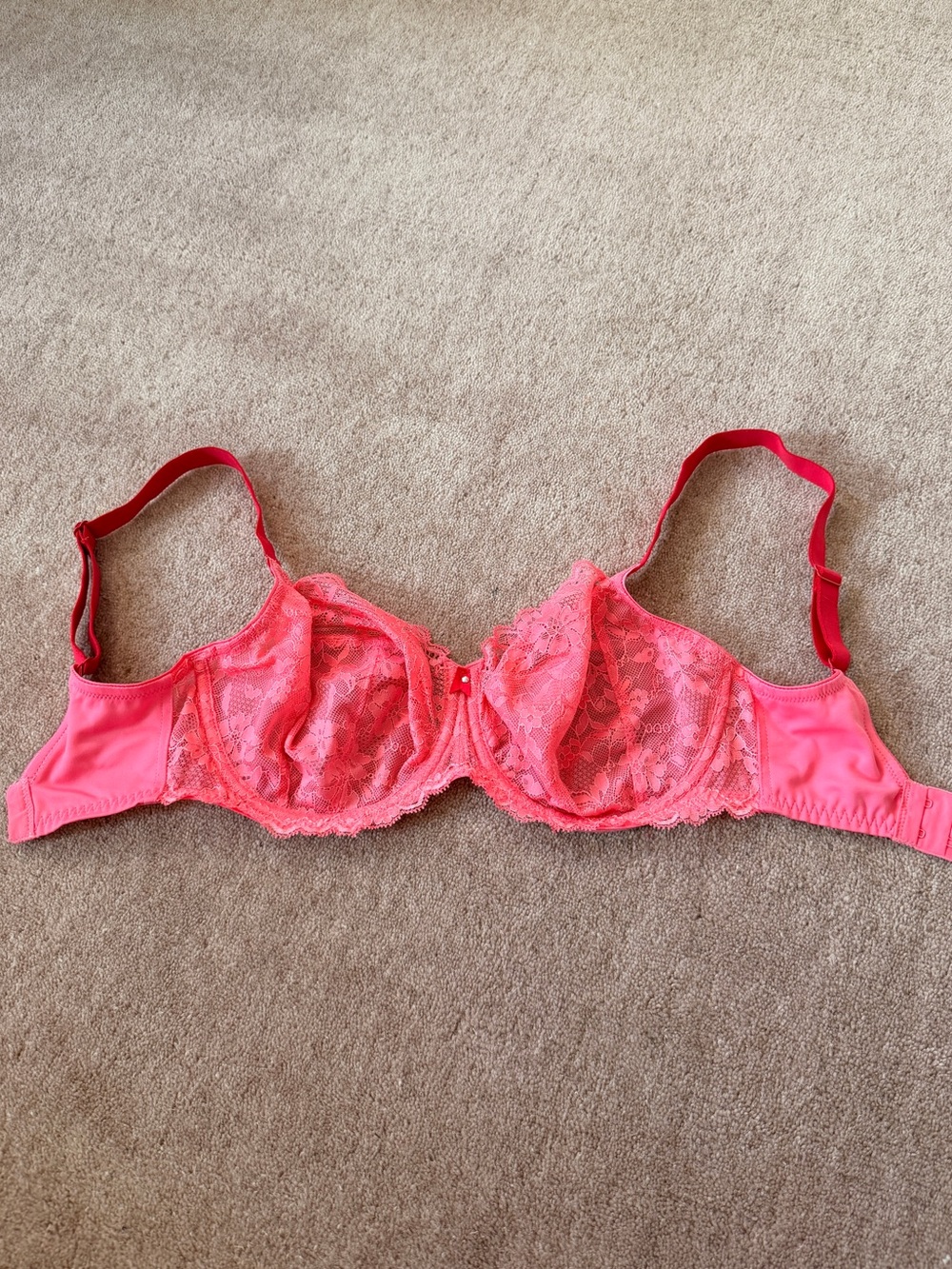 Freya Offbeat Side Support Lace Underwire Bra in Bright Pink 30i